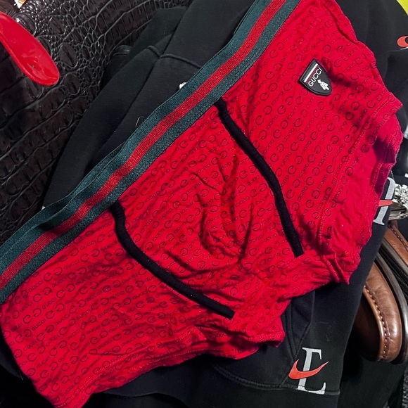 Vintage Gucci Red Boxer Briefs Sz XXL Men Boxers - Picture 2 of 5